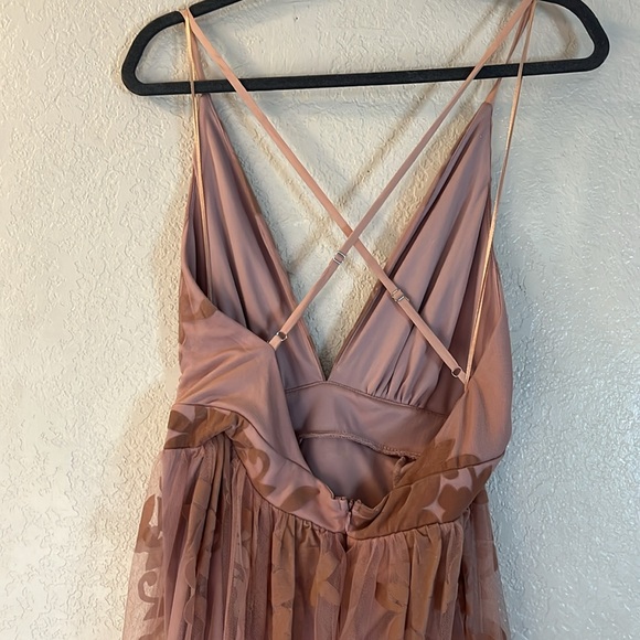 VICI Dusty Mauve Floral Maxi Dress - Picture 6 of 6